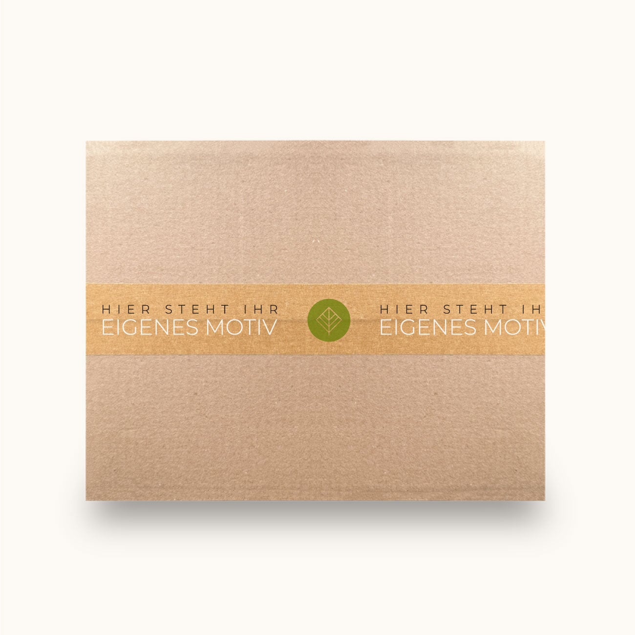 Paketband individuell bedruckt - Papierpaketband 50m Packsome
