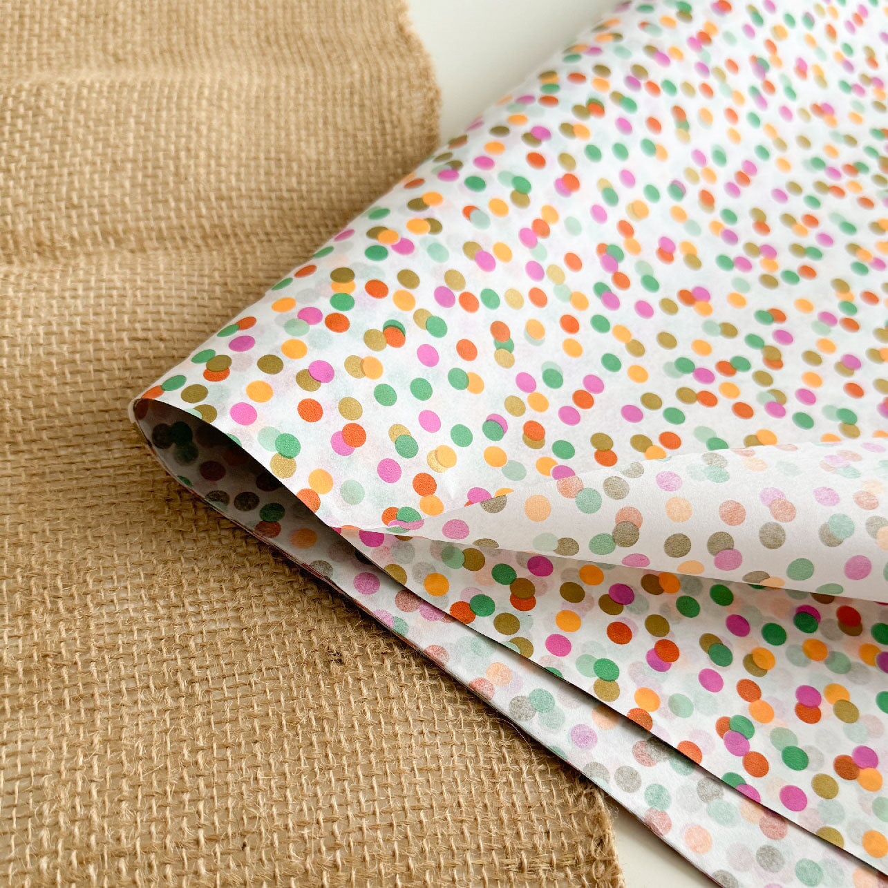 Seidenpapier Konfetti bunt 50x70cm Packsome
