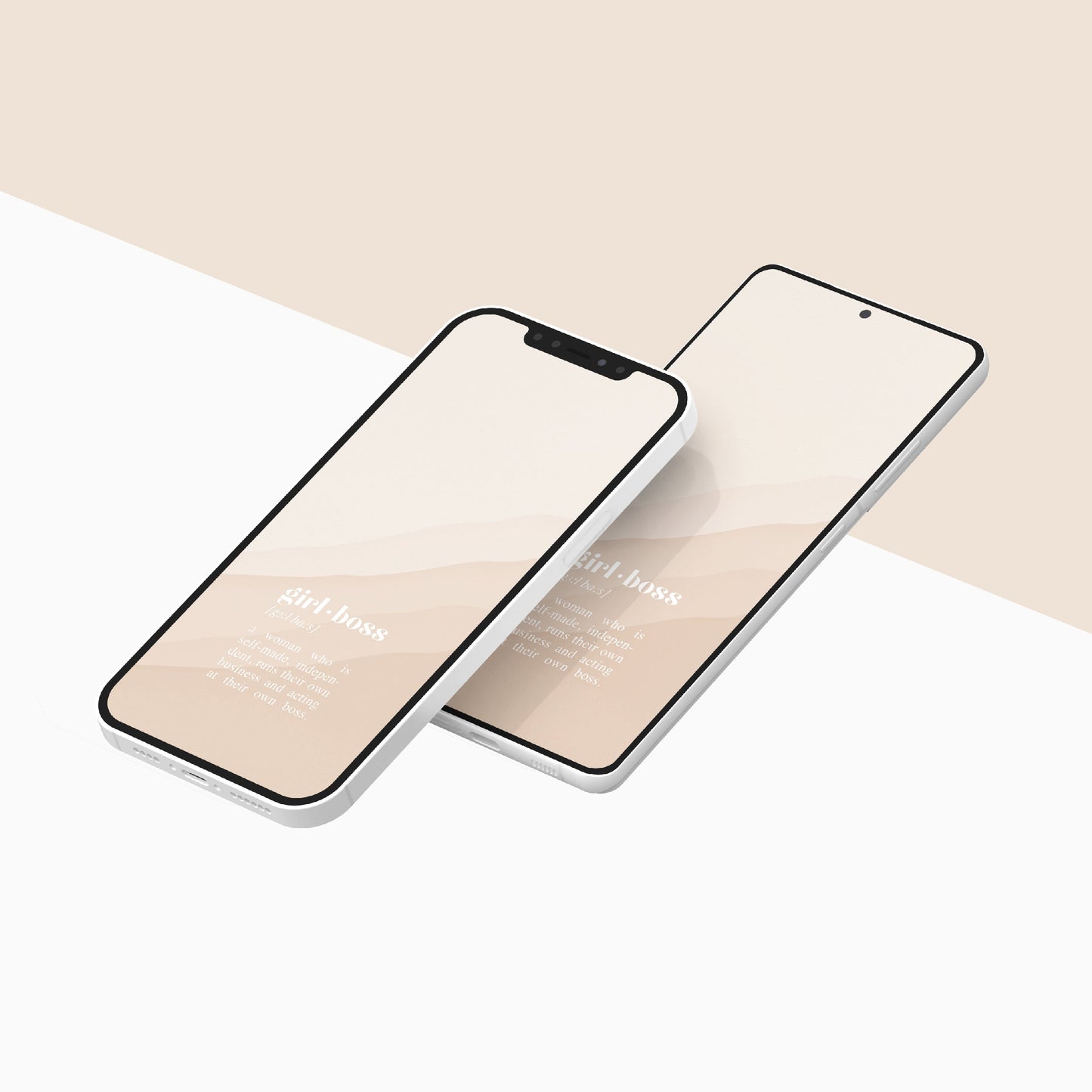 Wallpaper "Girlboss" für Handy & Tablet Packsome