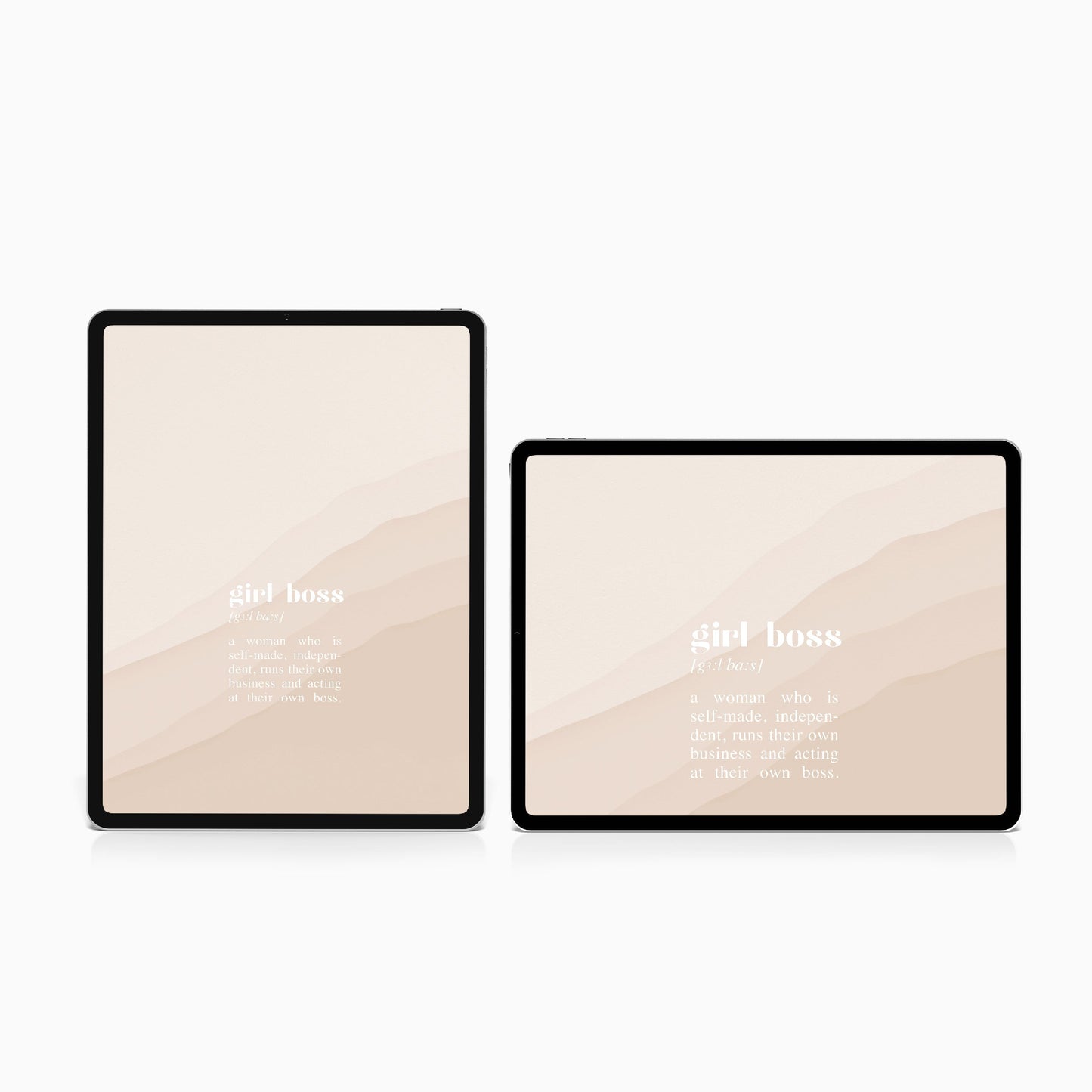 Wallpaper "Girlboss" für Handy & Tablet Packsome